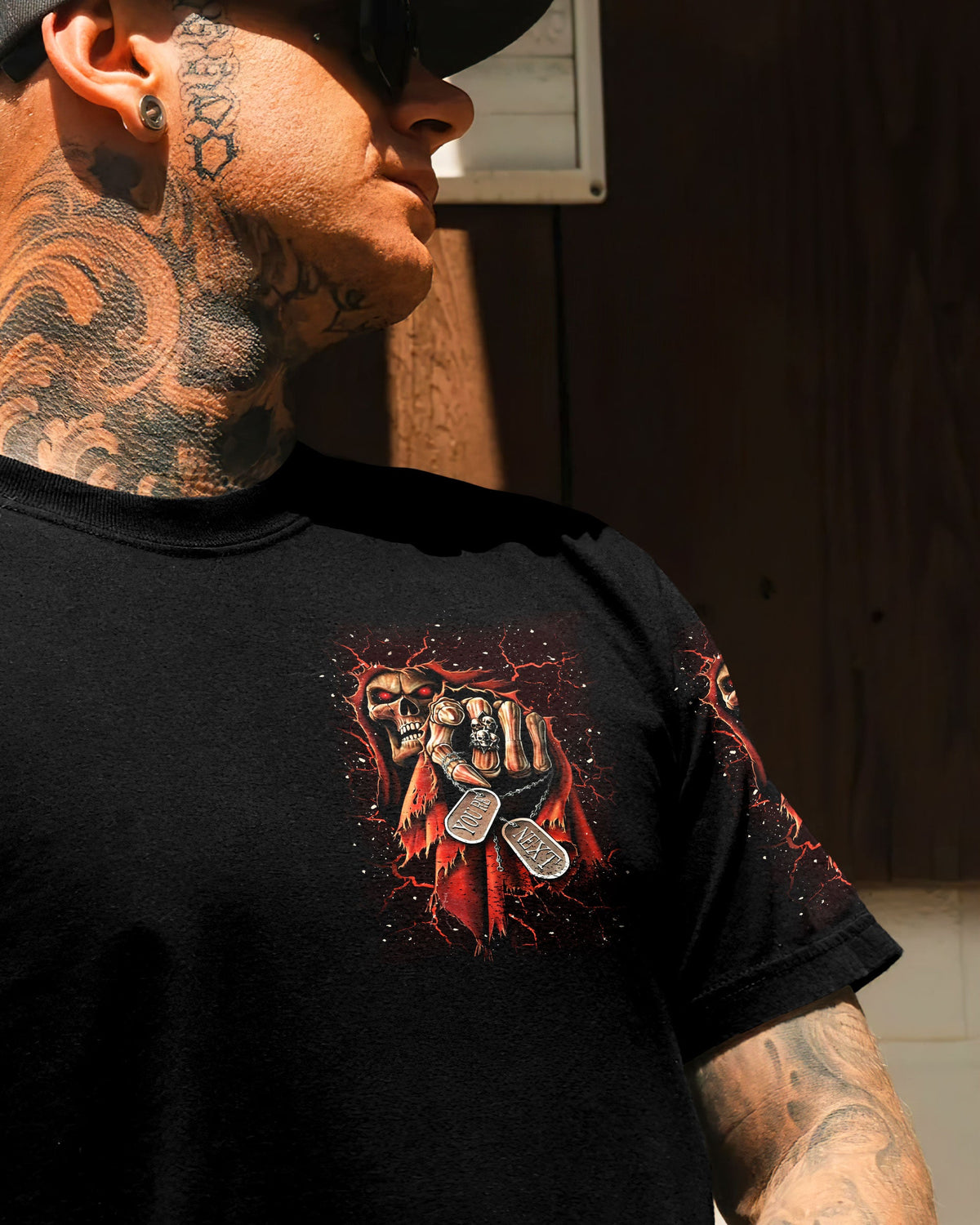 BLISSCORNERS F KARMA REAPER SKULL ALL OVER PRINT