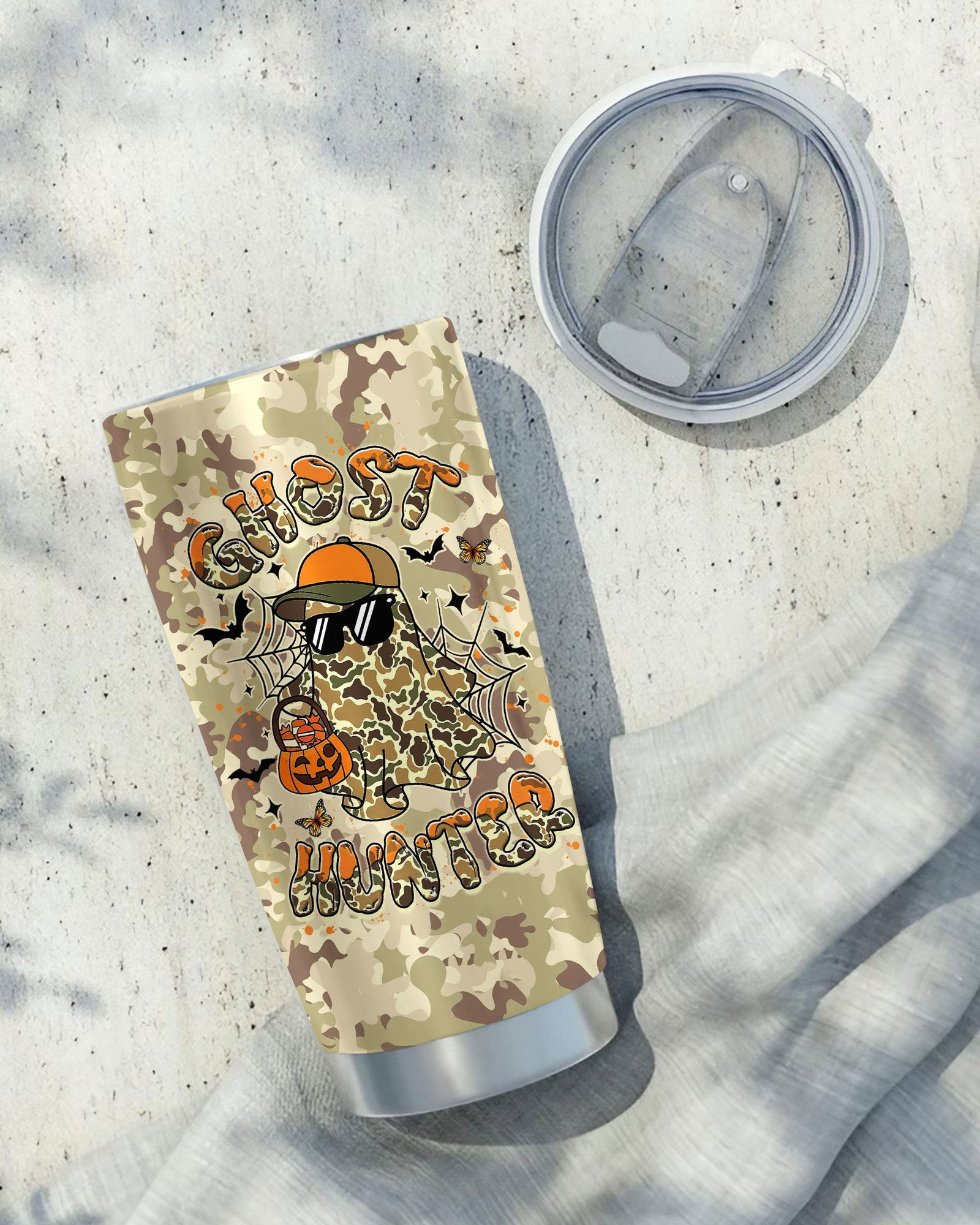 BLISSCORNERS GHOST HUNTER HALLOWEEN TUMBLER