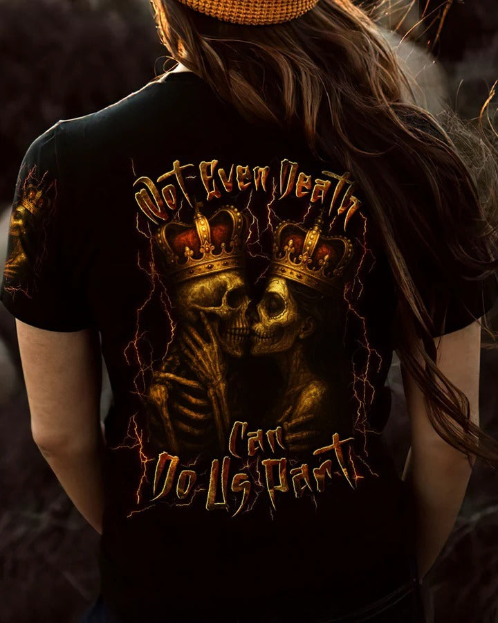 BLISSCORNERS NOT EVEN DEATH CAN DO US PART COUPLE ALL OVER PRINT