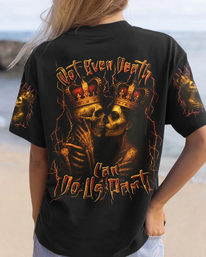 BLISSCORNERS NOT EVEN DEATH CAN DO US PART COUPLE ALL OVER PRINT