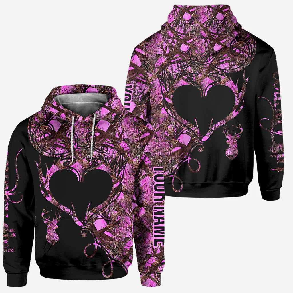 Blisscorners Country Girl, Personalized Hunting All Over Shirt, Personalized 3D Hoodie For Hunting Lover