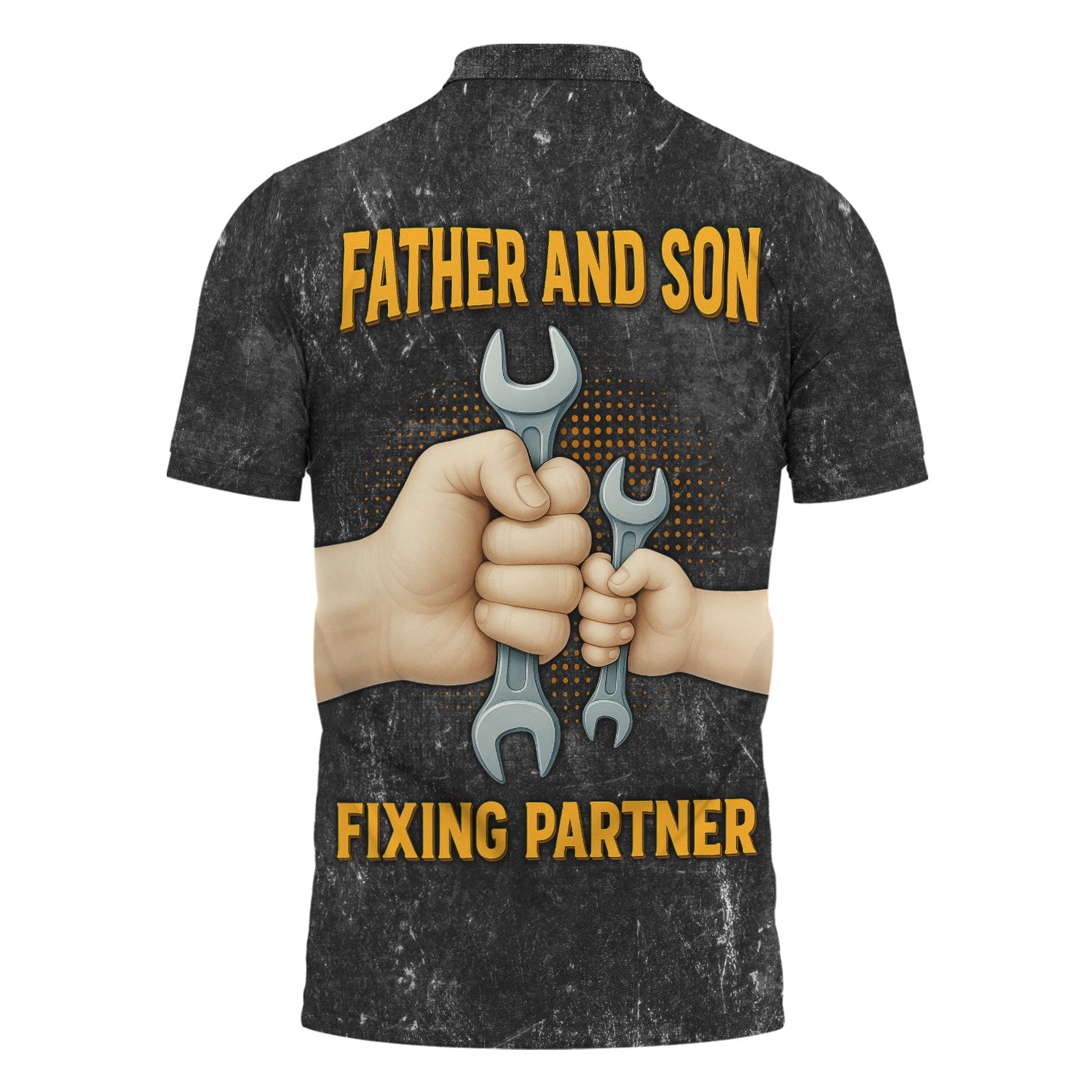 Blisscorners Father And Son Mechanic T Shirt Fixing Partner Auto Repair Garage Workwear Tee Funny Car Repair Shirt Fathers Day Birthday Gift For Dad