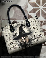 BLISSCORNERS A WEE BIT WICKED HALLOWEEN LEATHER HANDBAG