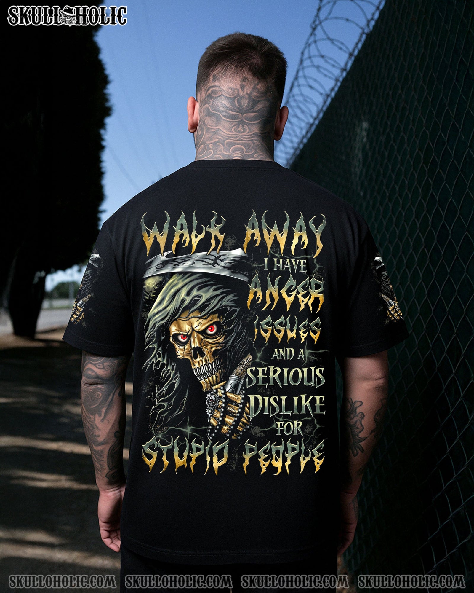 BLISSCORNERS WALK AWAY ALL OVER PRINT