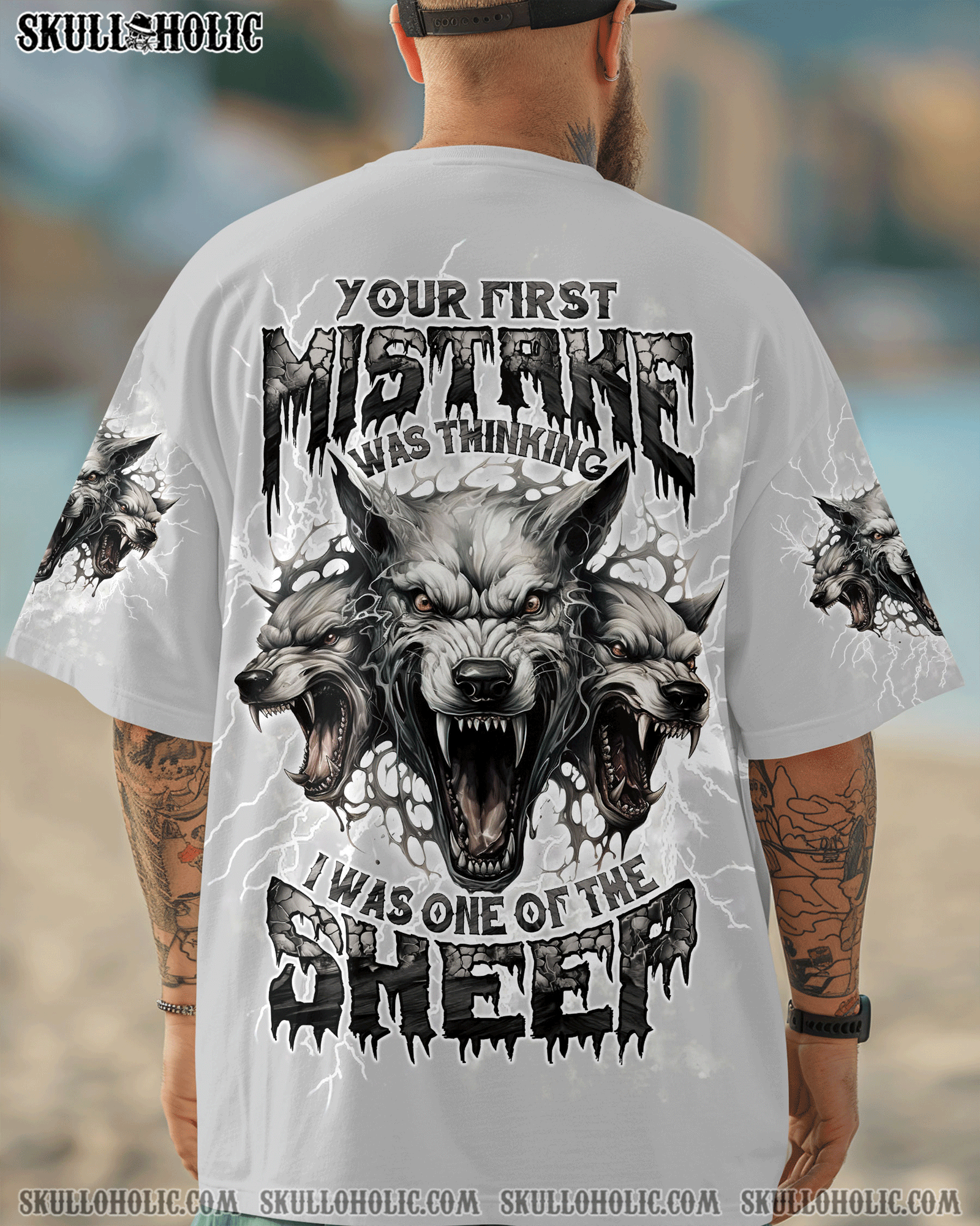 BLISSCORNERS YOUR FIRST MISTAKE WOLF ALL OVER PRINT