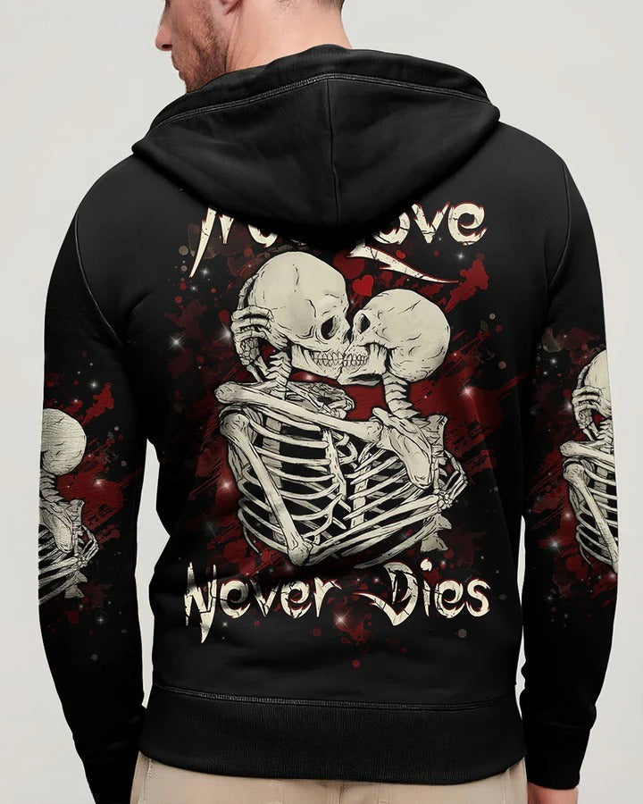 BLISSCORNERS TRUE LOVE NEVER DIES COUPLE ALL OVER PRINT 1