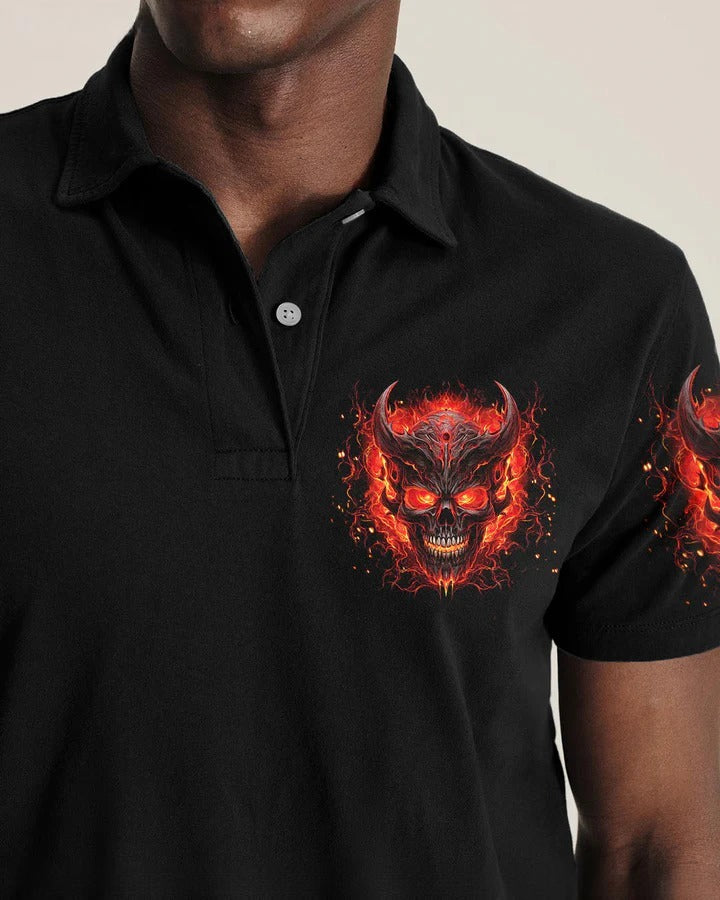 BLISSCORNERS I'M NEVER ALONE SKULL DEMON ALL OVER PRINT 2