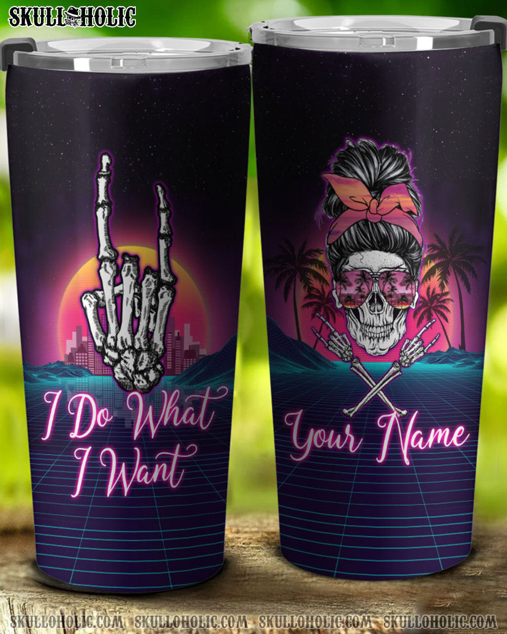 BLISSCORNERS LET'S GO GHOULS MESSY BUN ALL OVER PRINT