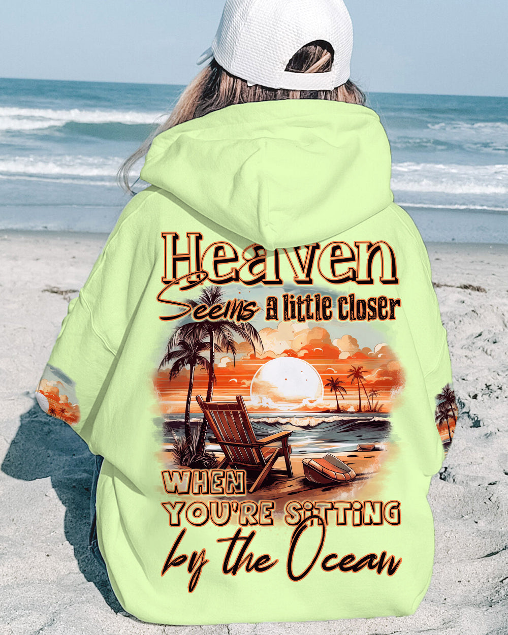 BLISSCORNERS SITTING BY THE OCEAN ALL OVER PRINT