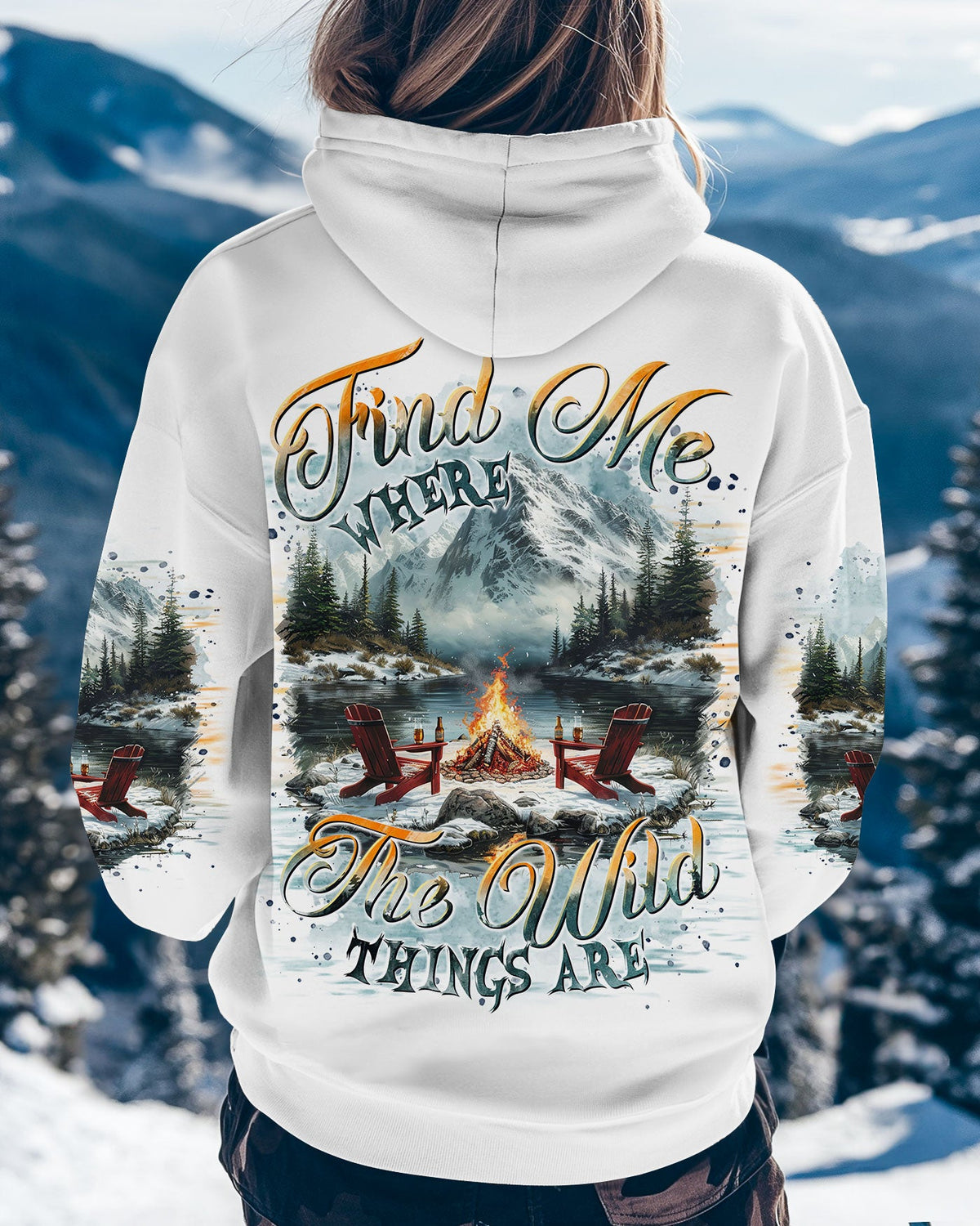 BLISSCORNERS FIND ME WHERE THE WILD THINGS ARE ALL OVER PRINT