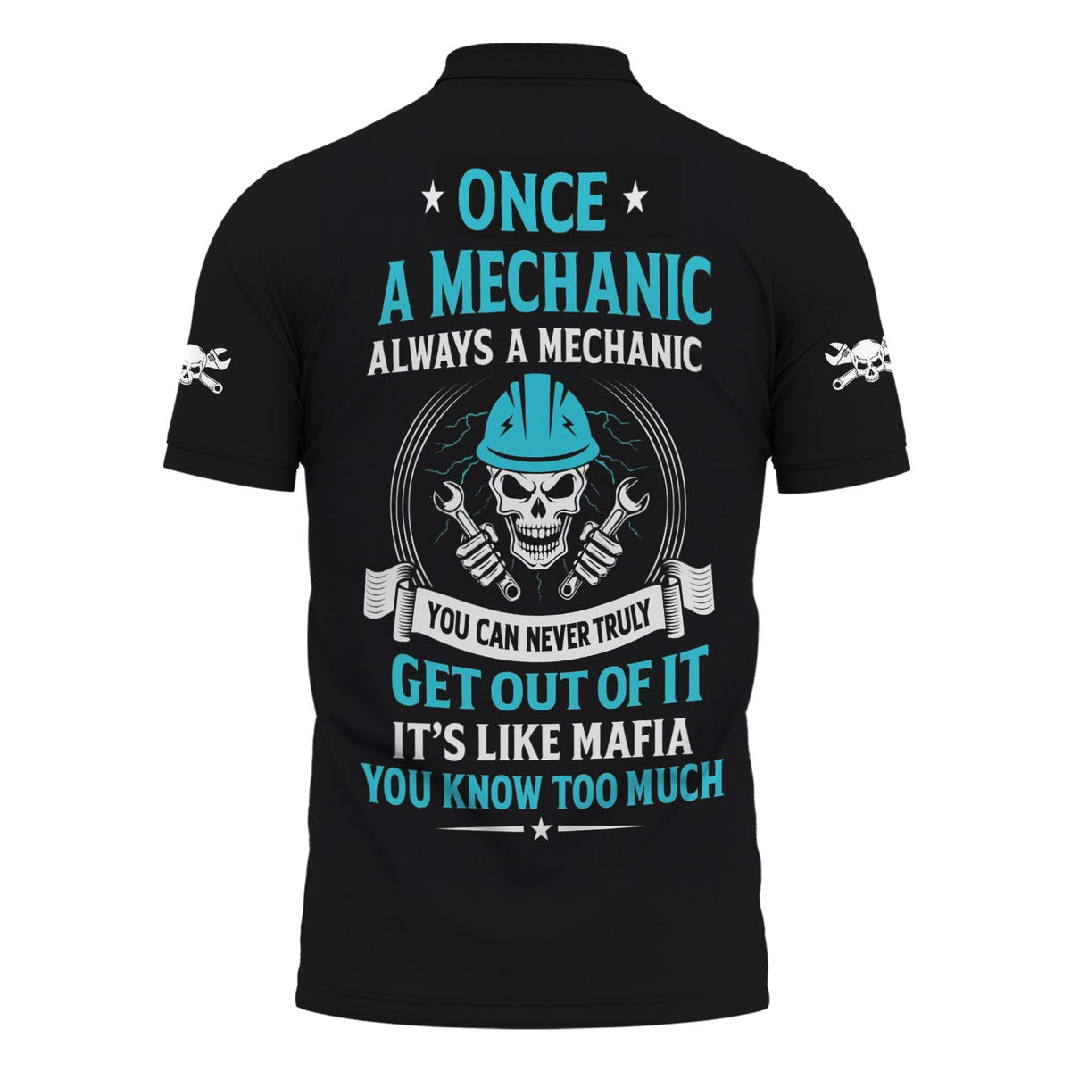 Blisscorners Custom Name Mechanic Shirt Once A Mechanic Always A Mechanic T Shirt