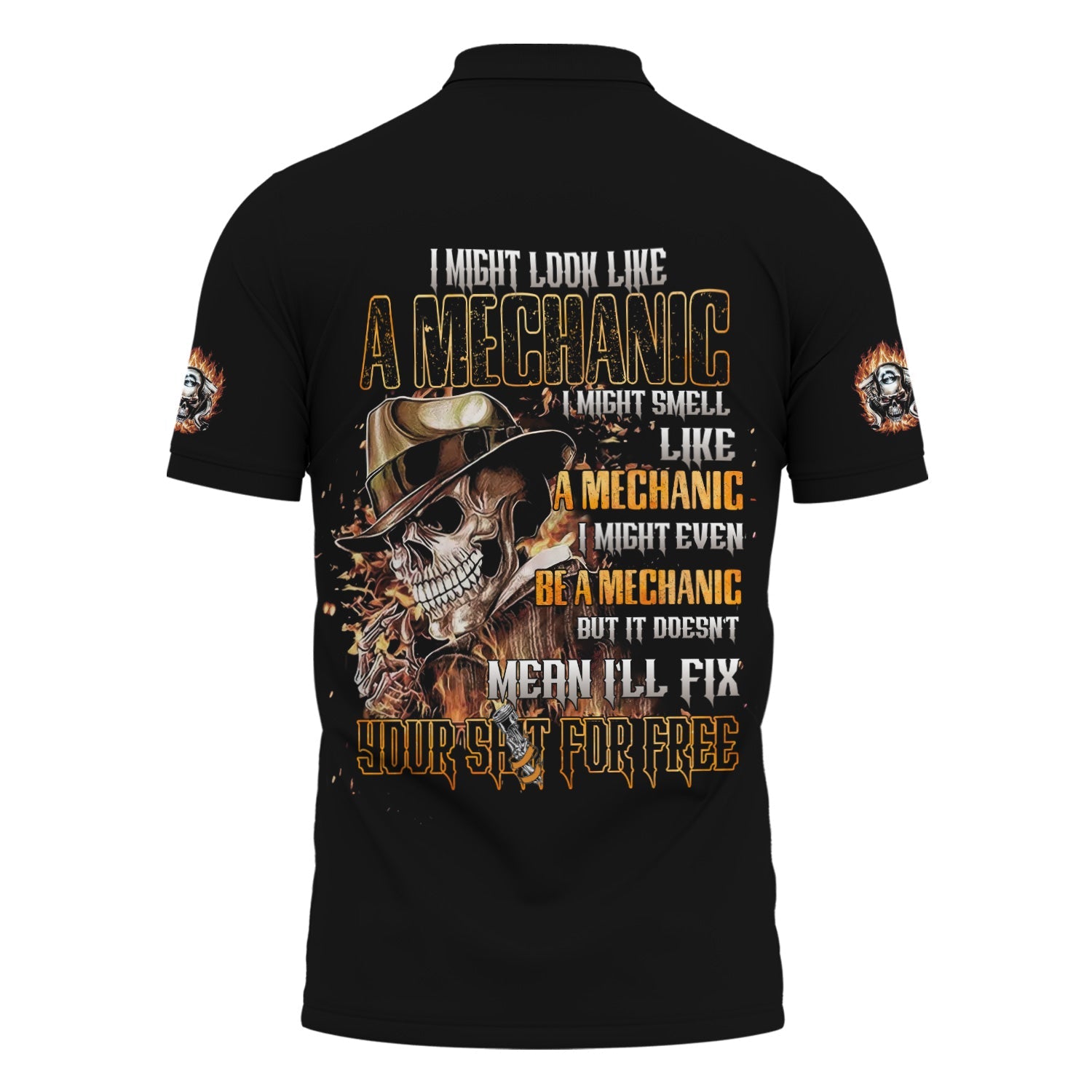 Blisscorners Funny Quote I Might Look Like A Mechanic It's Doesn't Mean I'll Fix For Free Black T Shirt