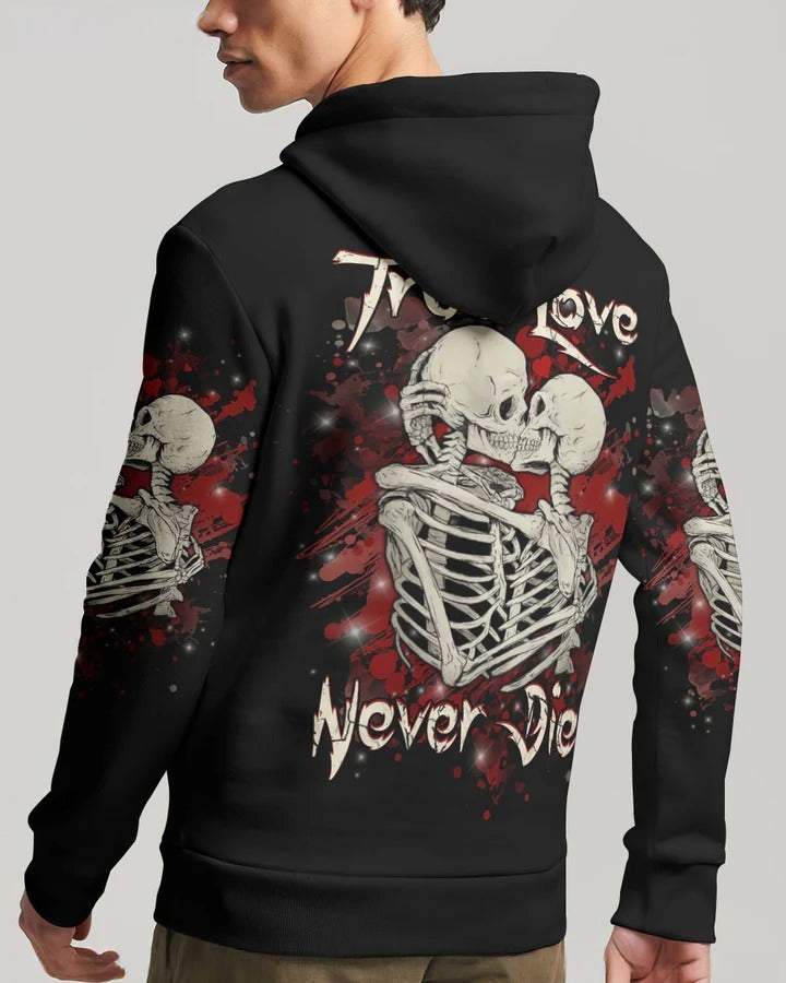 BLISSCORNERS TRUE LOVE NEVER DIES COUPLE ALL OVER PRINT 1