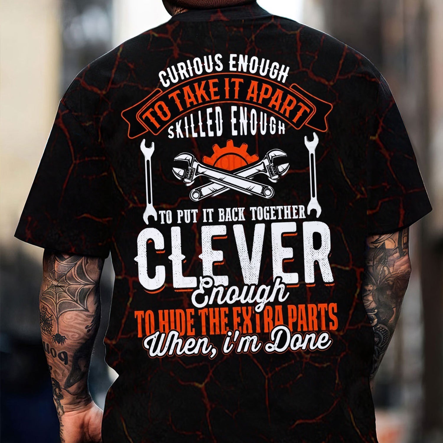 Blisscorners Custom Name Funny Mechanic Shirt Curious Enough To Take It Apart Mechanic Jacket Hoodie