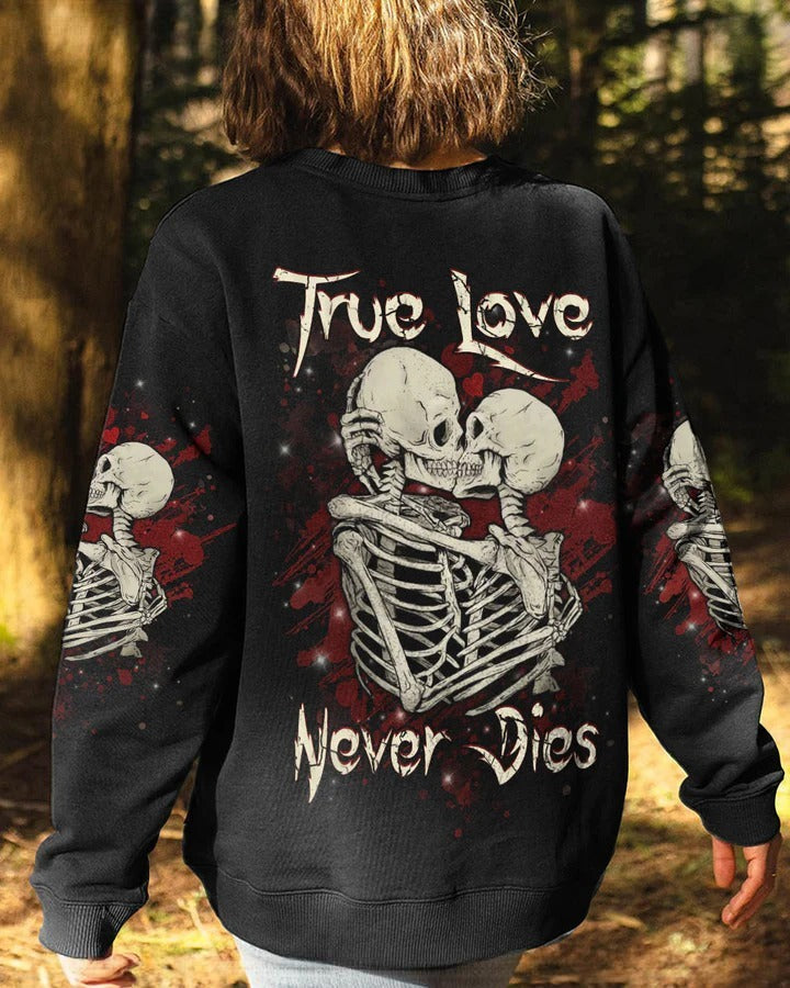 BLISSCORNERS TRUE LOVE NEVER DIES COUPLE ALL OVER PRINT 1