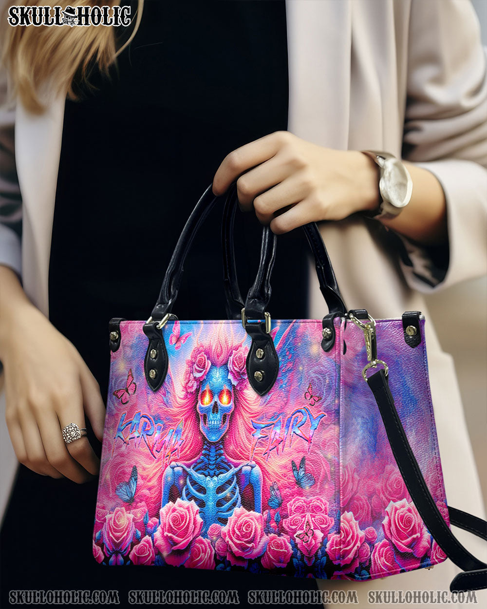 BLISSCORNERS KARMA FAIRY LEATHER HANDBAG