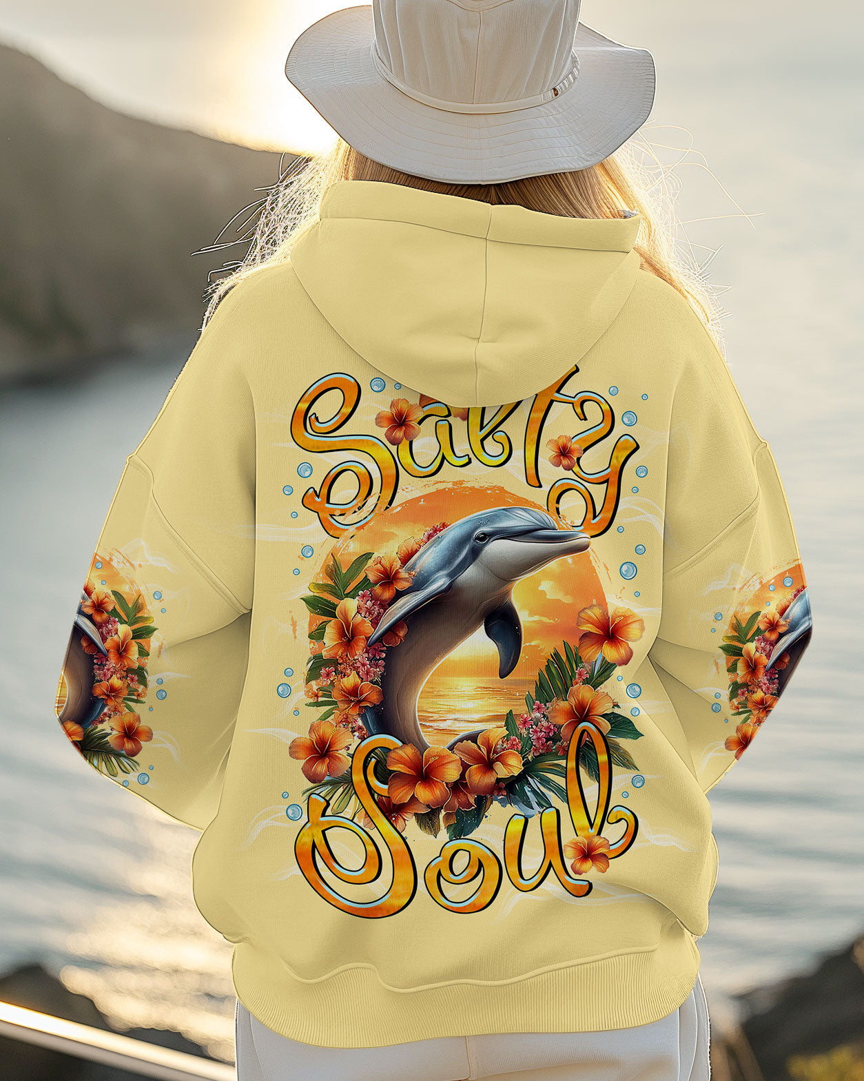 BLISSCORNERS SALTY SOUL DOLPHIN ALL OVER PRINT