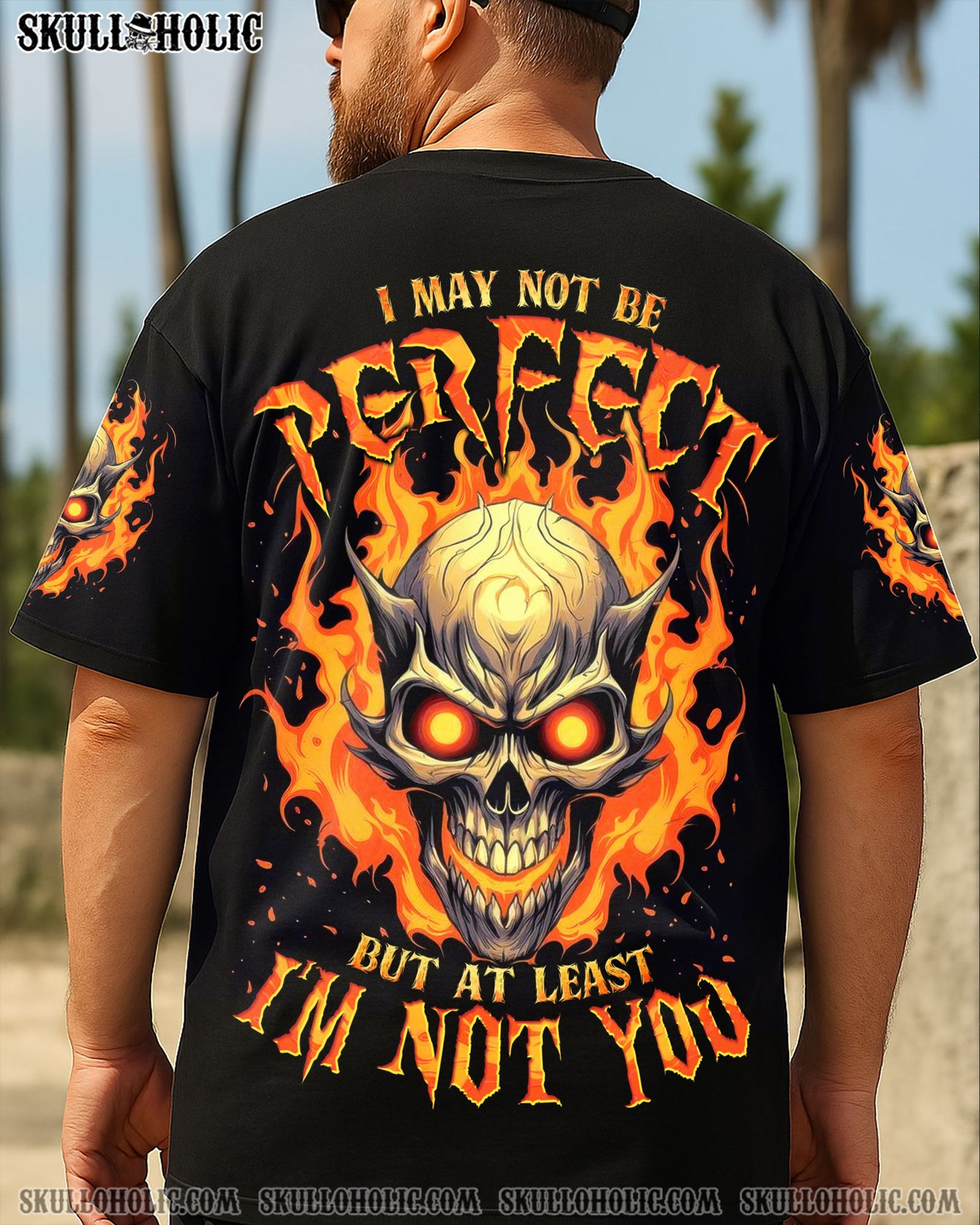 BLISSCORNERS I'M NOT YOU SKULL ALL OVER PRINT