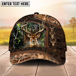 Blisscorners Collab Artist Deer Hunting Camo Ver2 Personalized Hat 3D Printed Multicolor