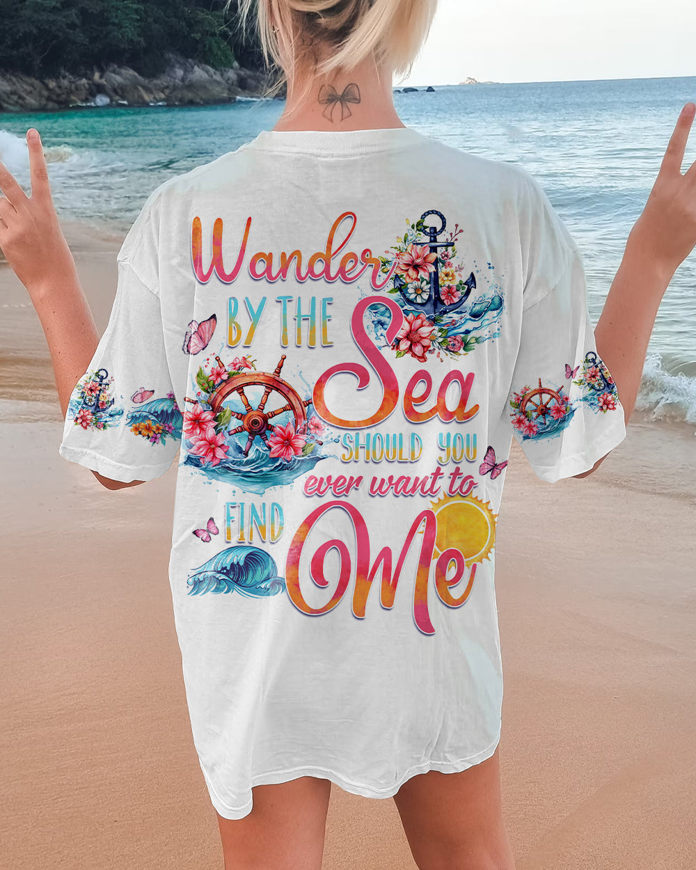 BLISSCORNERS WANDER BY THE SEA ALL OVER PRINT