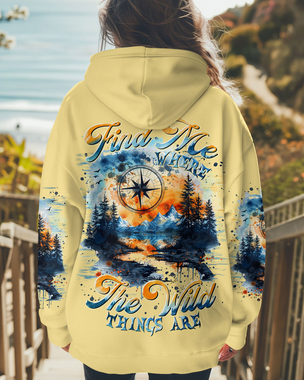 BLISSCORNERS FIND ME WHERE THE WILD THINGS ARE ALL OVER PRINT