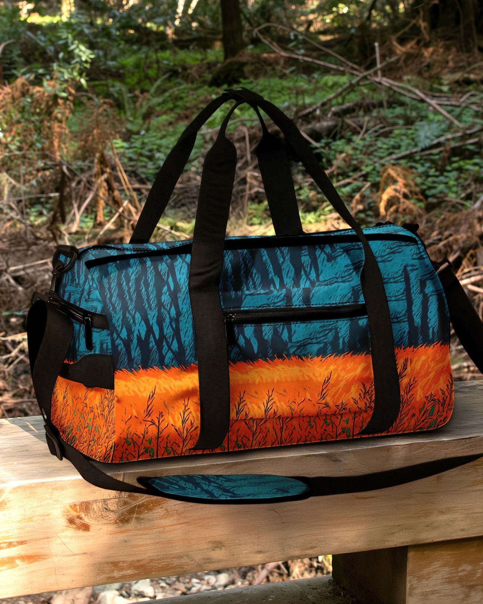 BLISSCORNERS DEER FOREST TRAVELLING BAG