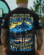 BLISSCORNERS AND INTO THE FOREST I GO BIGFOOT ALL OVER PRINT