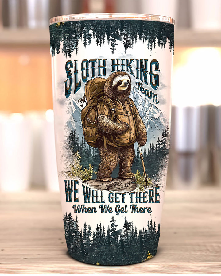 BLISSCORNERS SLOTH HIKING TEAM TUMBLER - TLTW1008233