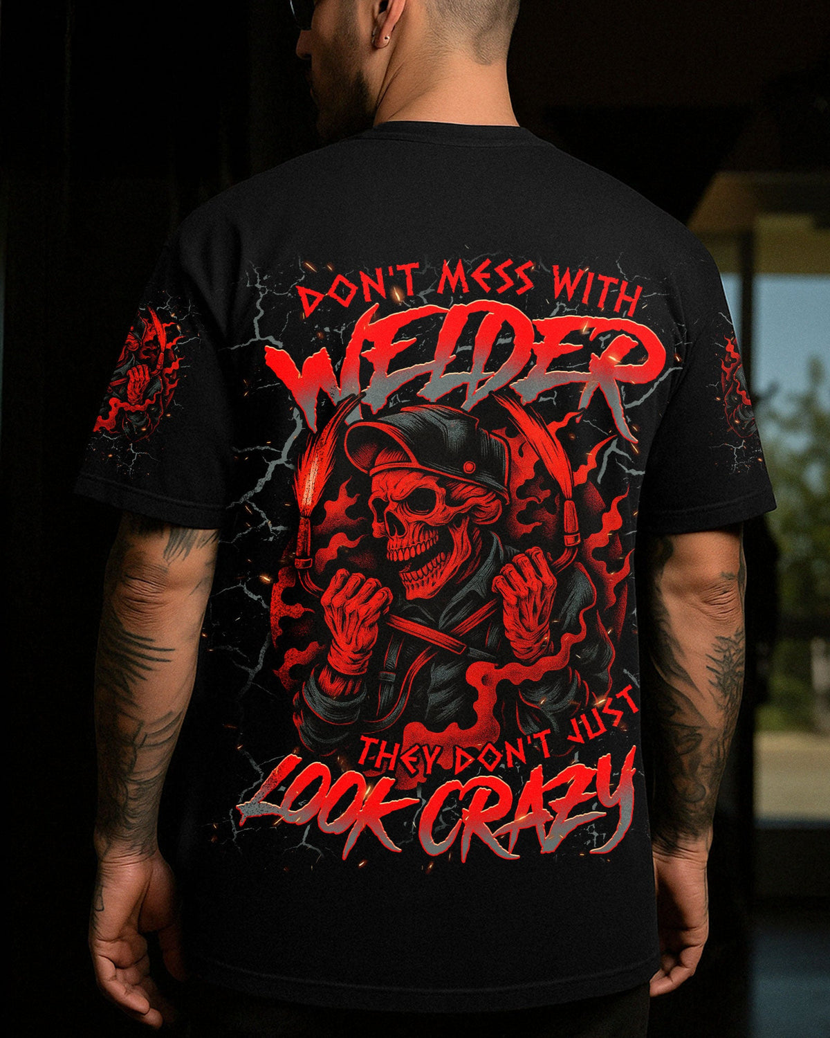 BLISSCORNERS ALL AMERICAN TRUCKERS WE GO ALL NIGHT ALL OVER PRINT
