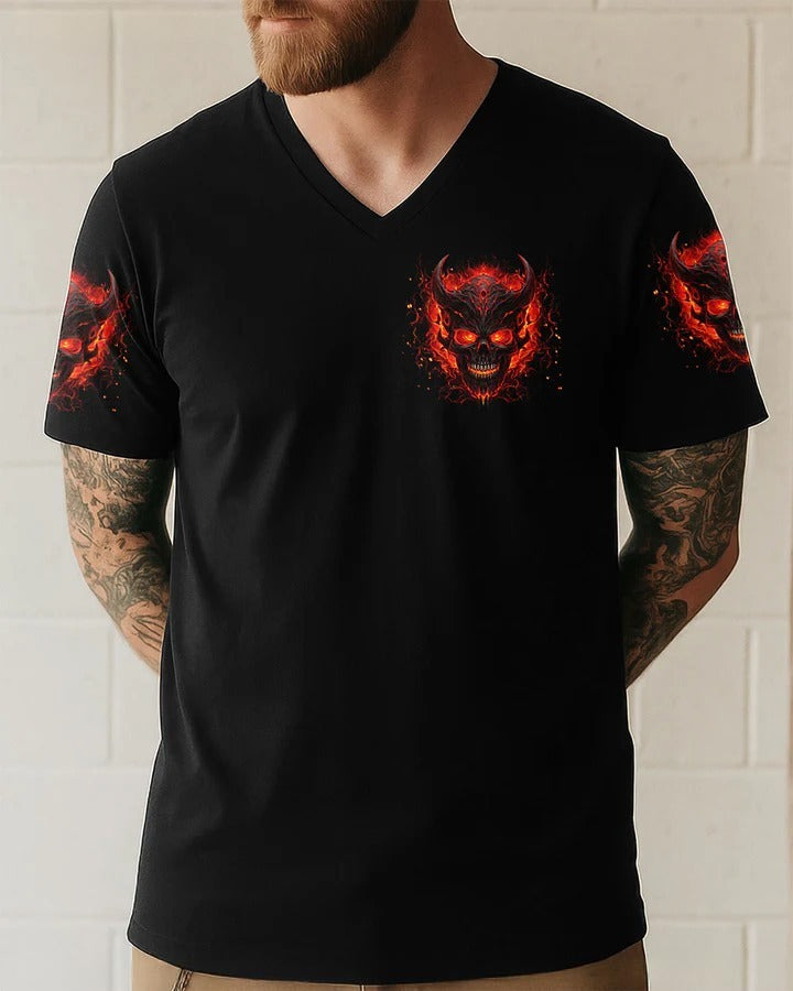 BLISSCORNERS I'M NEVER ALONE SKULL DEMON ALL OVER PRINT 2