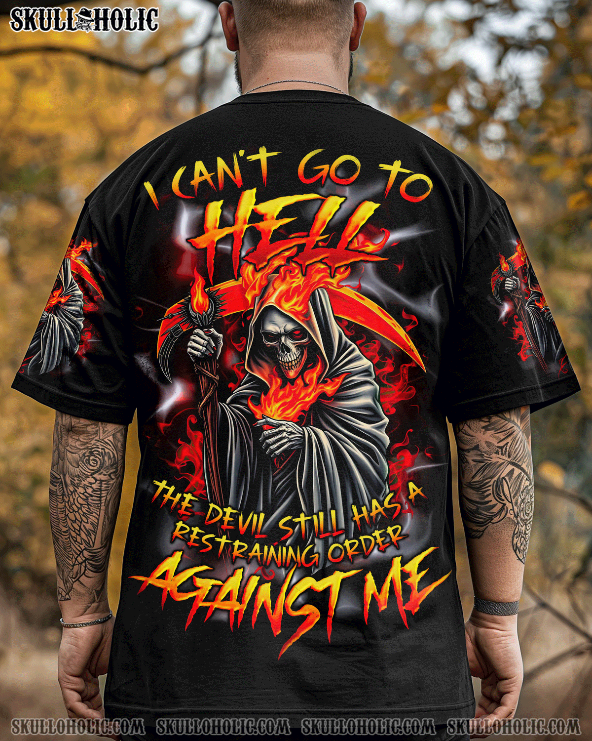 BLISSCORNERS I CAN'T GO TO HELL ALL OVER PRINT