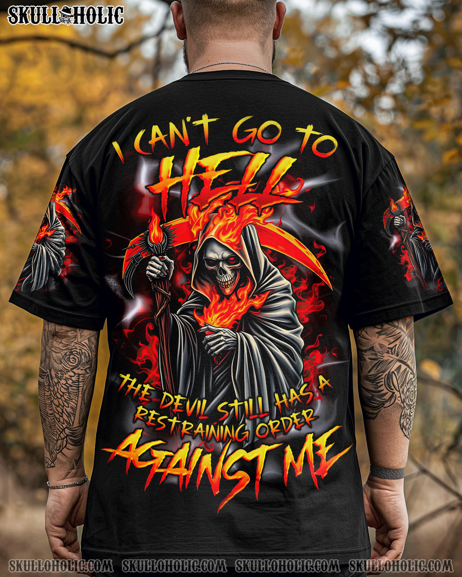 BLISSCORNERS I CAN'T GO TO HELL ALL OVER PRINT