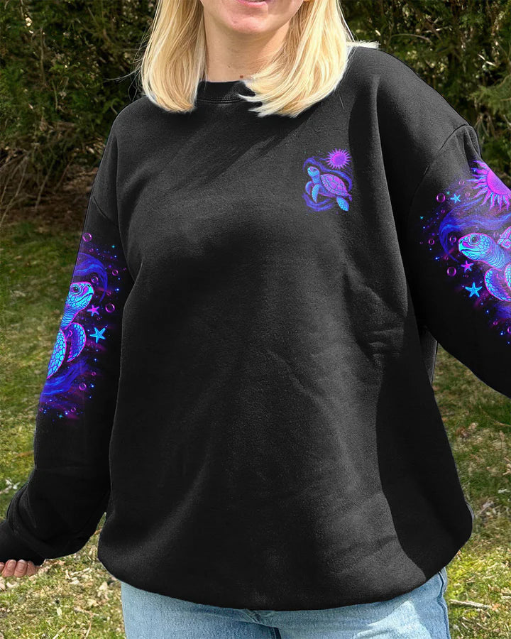 BLISSCORNERS SALTWATER HEALS EVERYTHING TURTLE ALL OVER PRINT 2