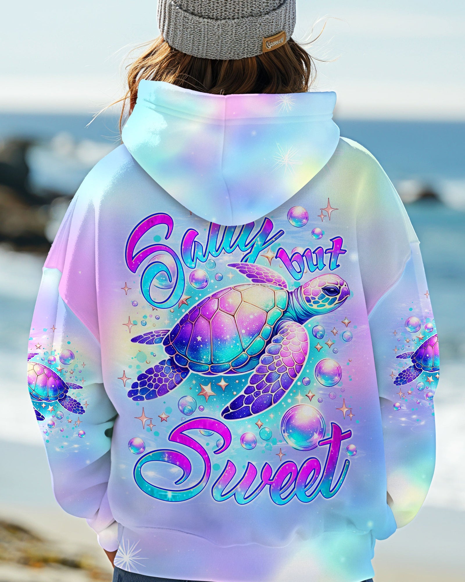 BLISSCORNERS SALTY BUT SWEET TURTLE ALL OVER PRINT