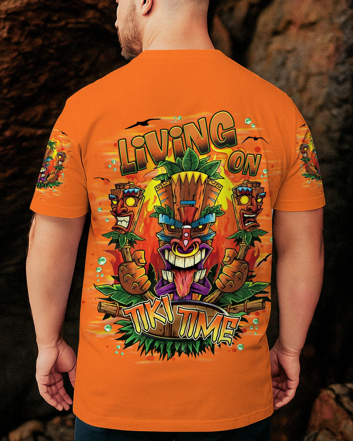 BLISSCORNERS LIVING ON TIKI TIME ALL OVER PRINT