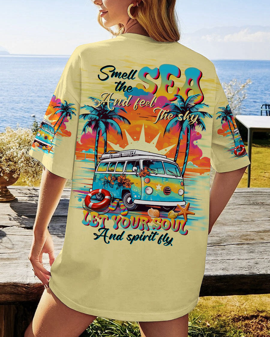 BLISSCORNERS SMELL THE SEA AND FEEL THE SKY ALL OVER PRINT
