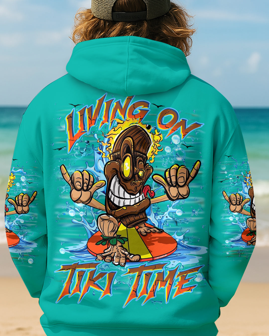 BLISSCORNERS LIVING ON TIKI TIME ALL OVER PRINT