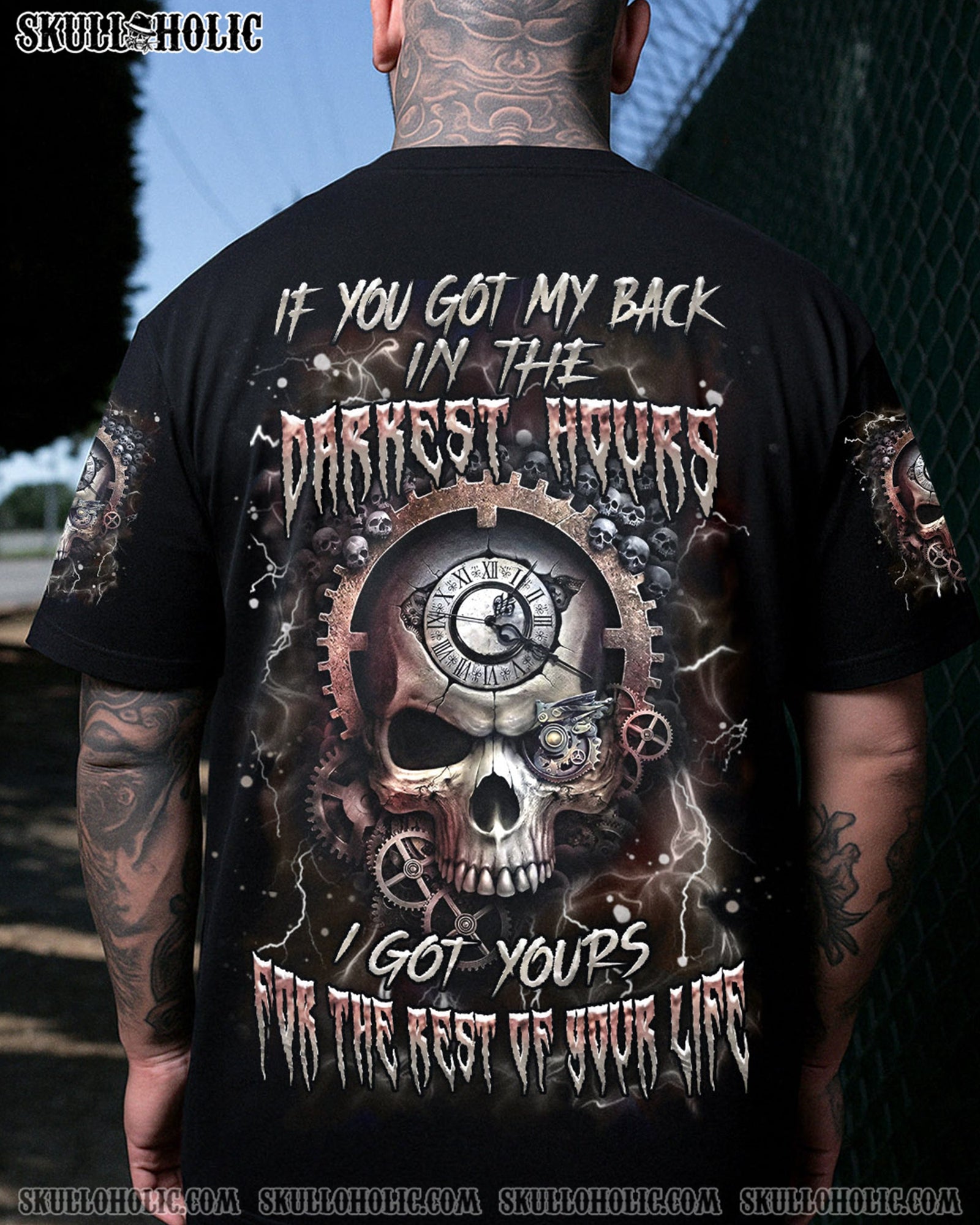 BLISSCORNERS IF YOU GOT MY BACK IN THE DARKEST HOURS ALL OVER PRINT