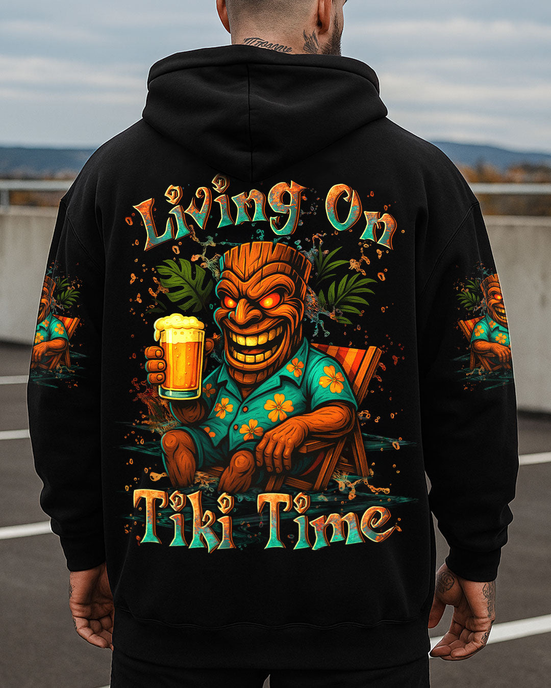 BLISSCORNERS LIVING ON TIKI TIME ALL OVER PRINT