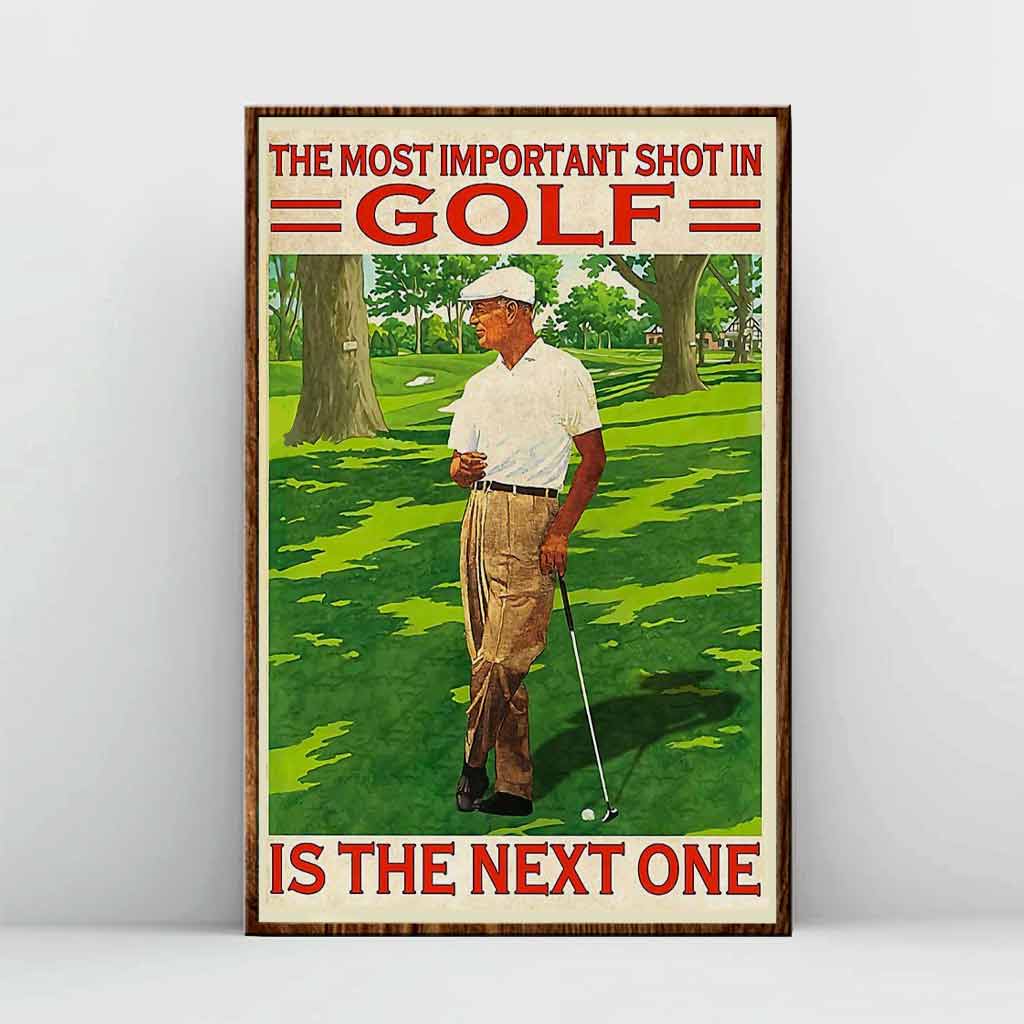 Blisscorners Golf Motivational Sayings Golf Canvas, Golf Art, Golf Canvas, Gifts For Golf Lovers LM2611