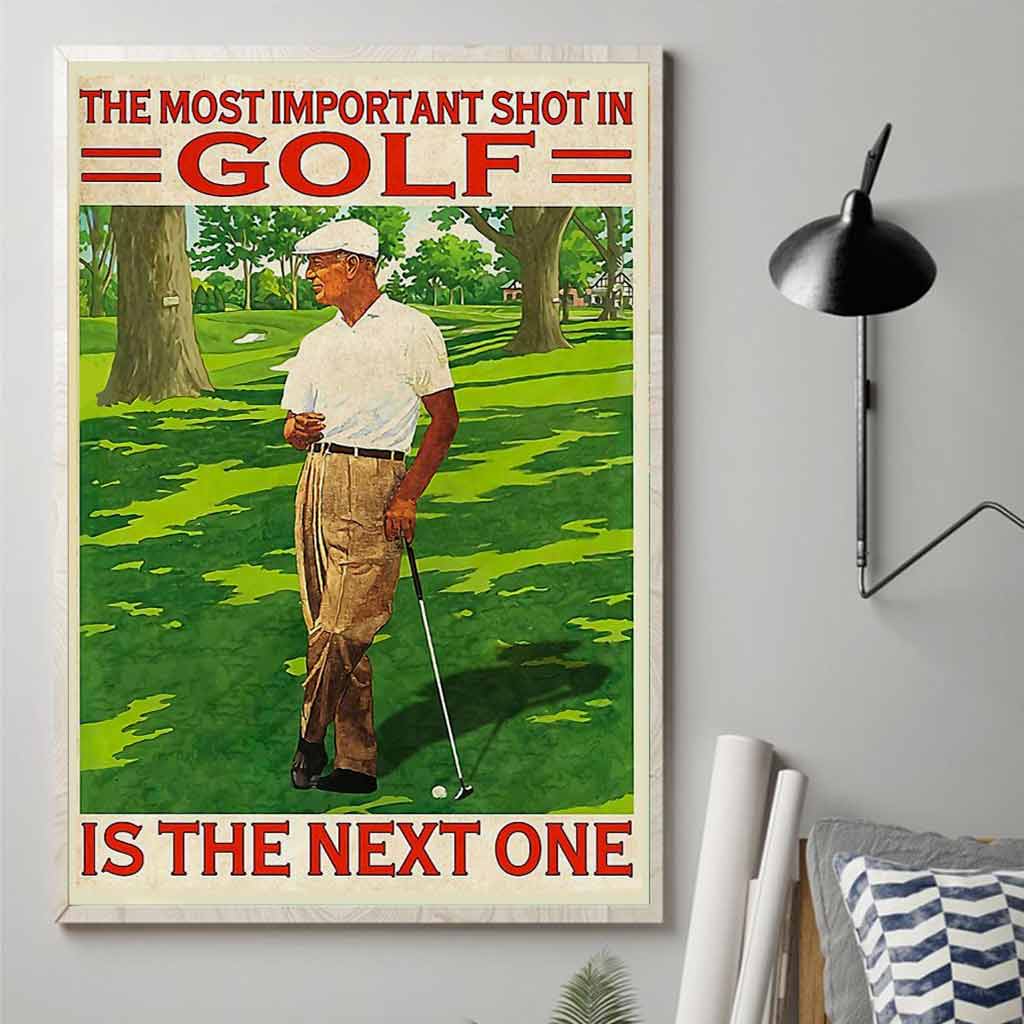 Blisscorners Golf Motivational Sayings Golf Canvas, Golf Art, Golf Canvas, Gifts For Golf Lovers LM2611