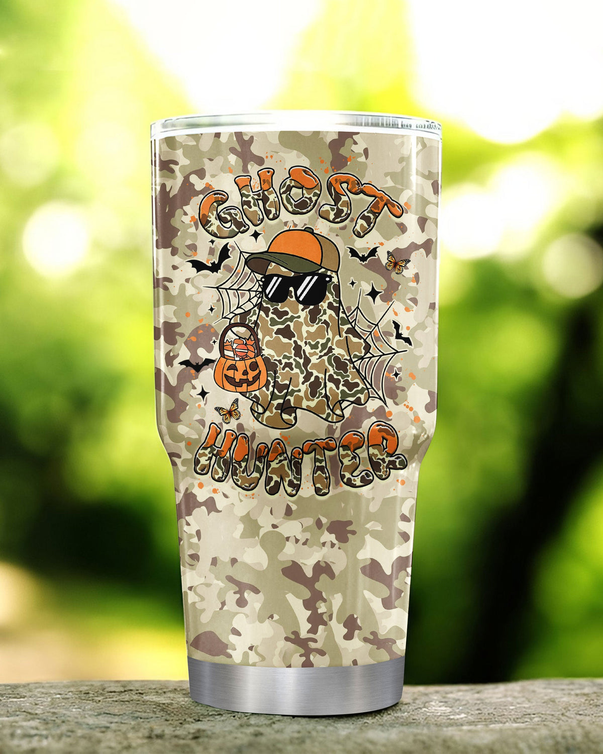 BLISSCORNERS GHOST HUNTER HALLOWEEN TUMBLER