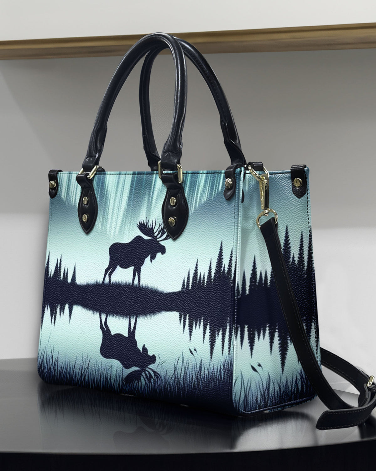 BLISSCORNERS DEER NATURE LEATHER HANDBAG