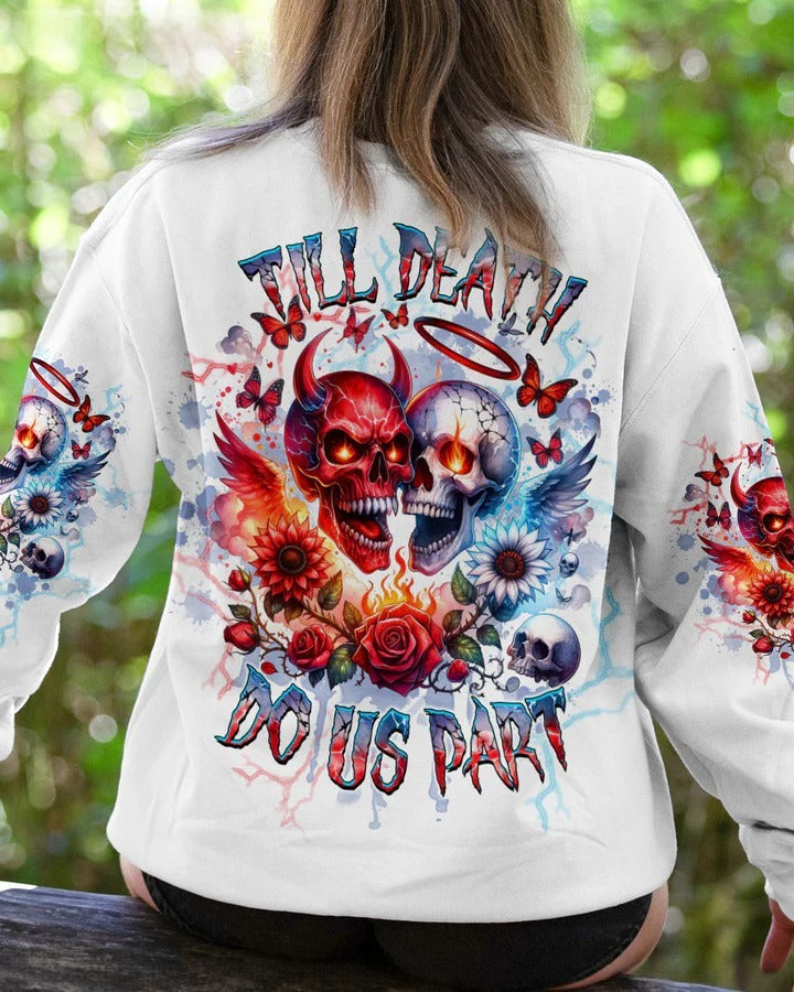 BLISSCORNERS TILL DEATH DO US PART COUPLE ALL OVER PRINT 34