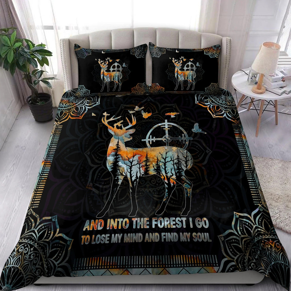 Blisscorners Deer Hunting Find My Soul Blanket
