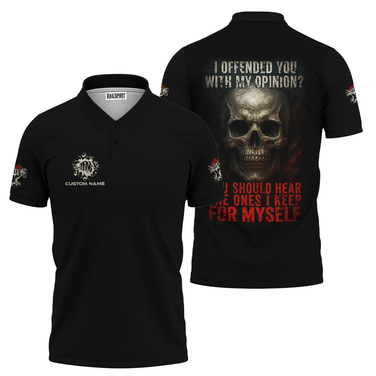 Blisscorners Custom Name Mechanic Shirt I Offended You With My Opinion You Should Hear The Ones I Keep For Myself T Shirt