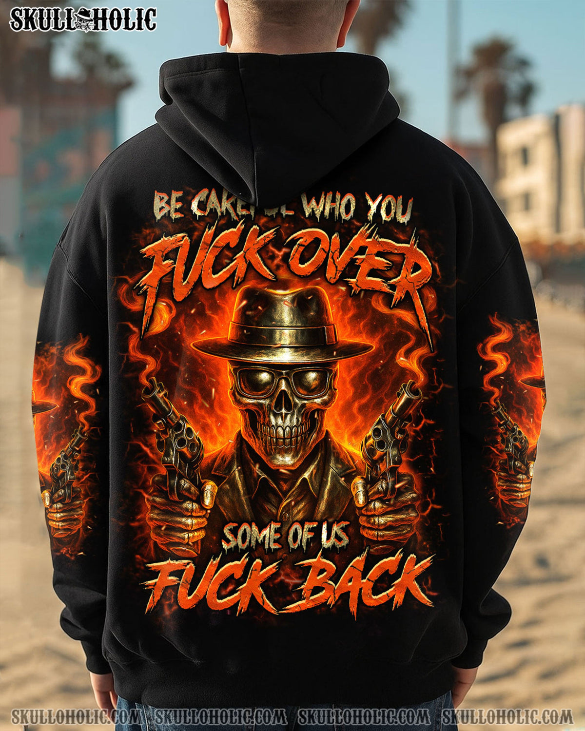 BLISSCORNERS BE CAREFUL ALL OVER PRINT