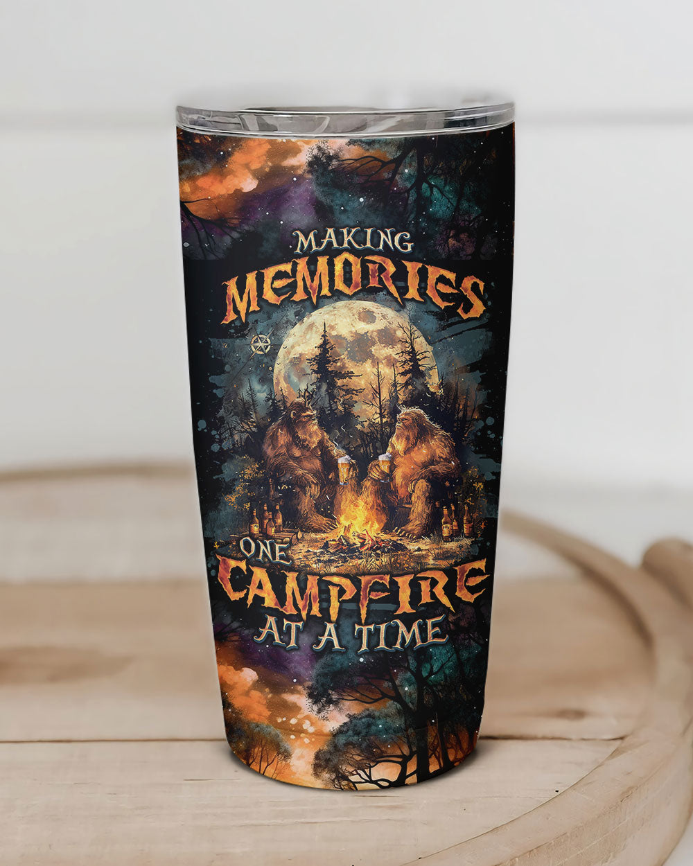 BLISSCORNERS MAKING MEMORIES ONE CAMPFIRE AT A TIME BIGFOOT TUMBLER