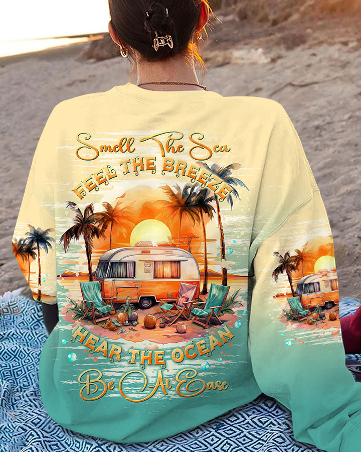 BLISSCORNERS SMELL THE SEA FEEL THE BREEZE ALL OVER PRINT