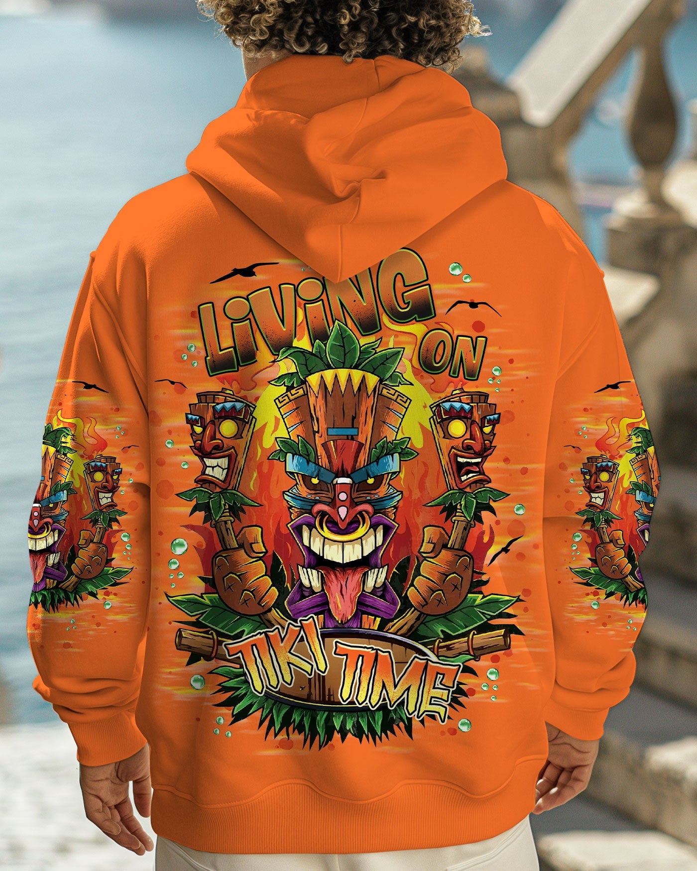 BLISSCORNERS LIVING ON TIKI TIME ALL OVER PRINT
